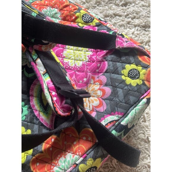 Vera Bradley Quilted Campus Backpack Ziggy Zinnia Pattern (Ret) Multi Cotton EUC - Picture 15 of 16